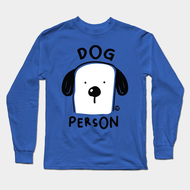 dog person Long Sleeve T-Shirt by toddgoldmanart